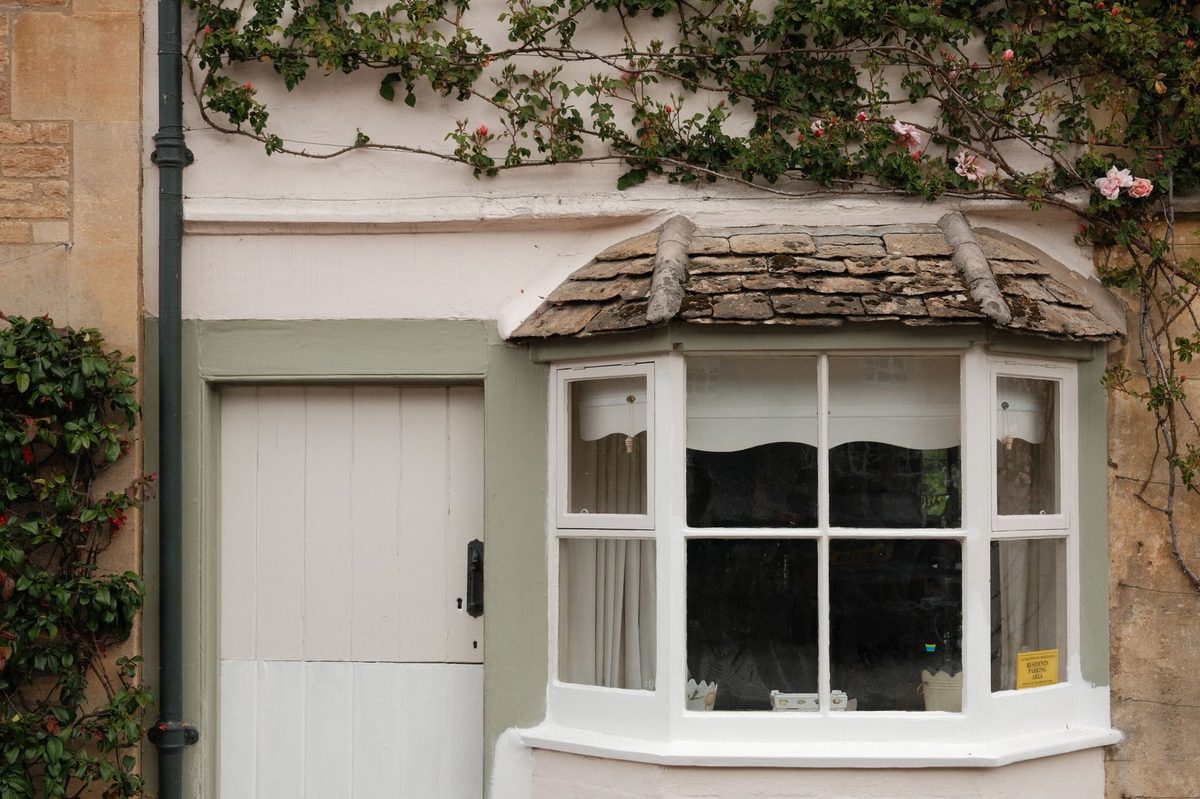 A bay window on the front of Ashcombe House in Knutsford