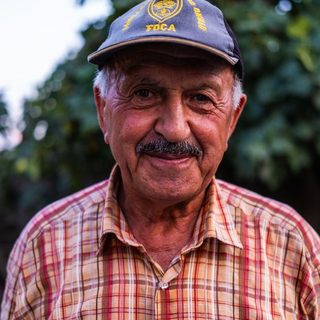Bill, who was a postman in Handforth for twenty-six years and still walks his round